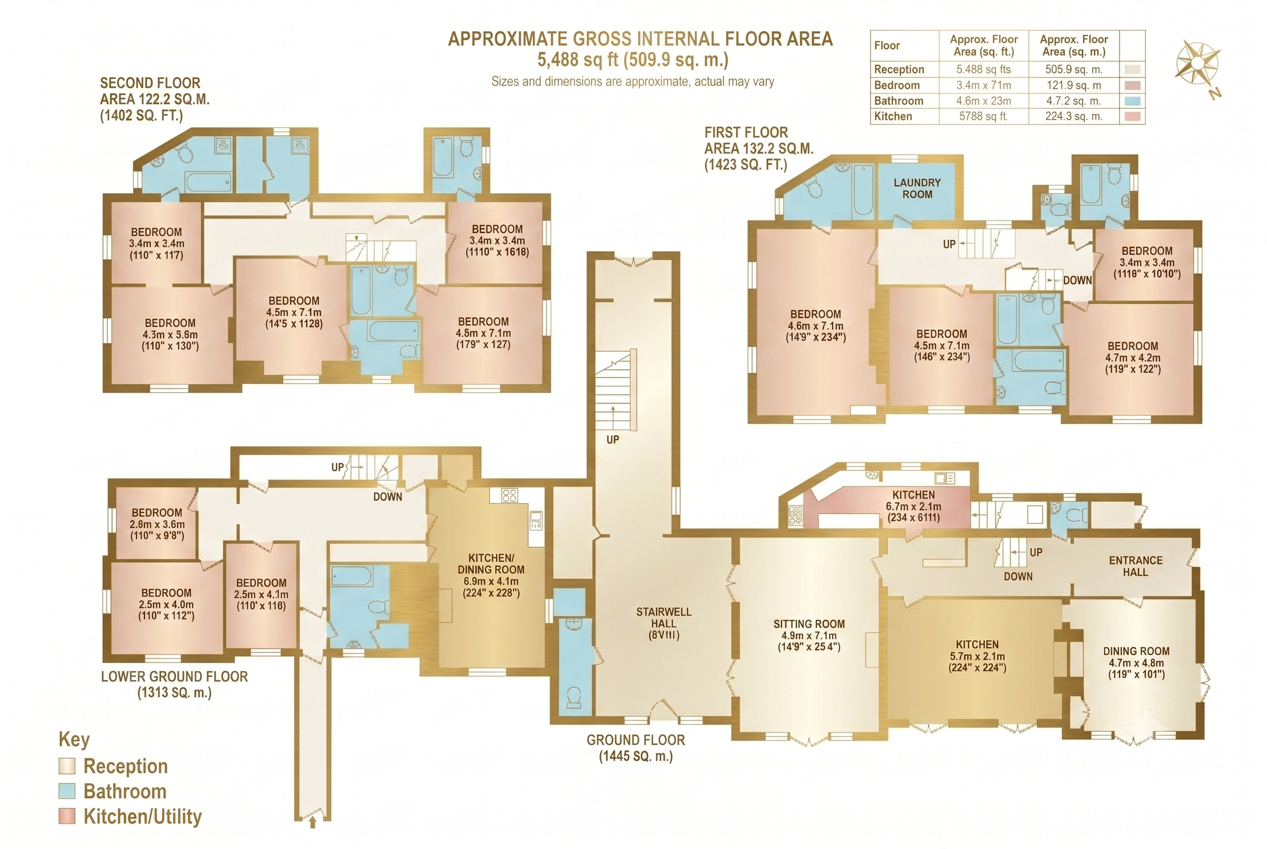 Seawood House Floor Plan